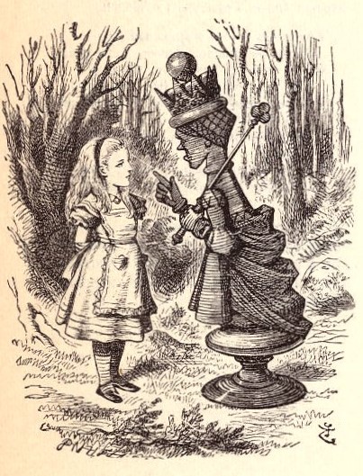 Alice and the red queen