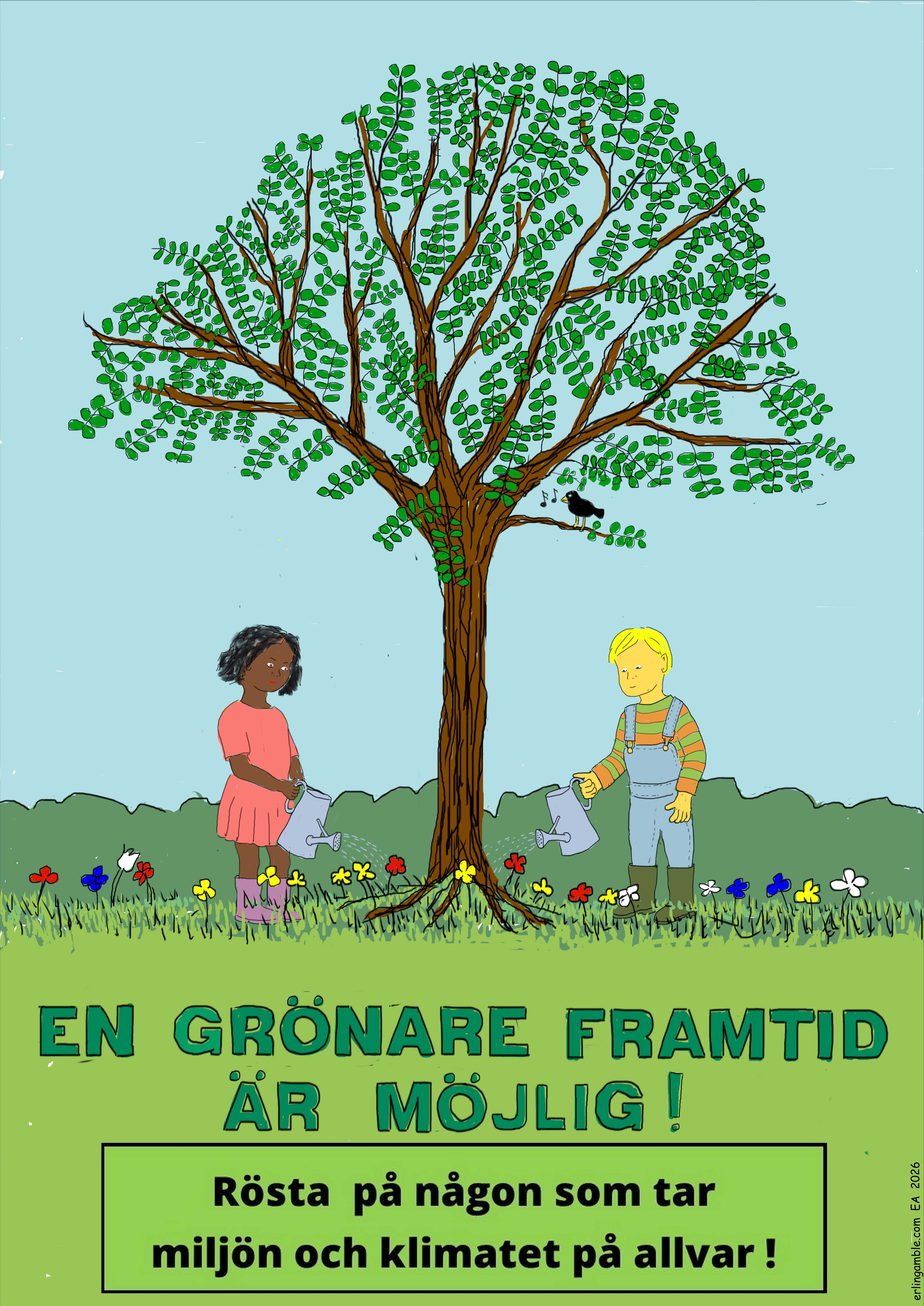 en grönare framtid